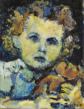 Portrait de Florence, sa fille