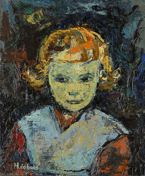 Portrait de Sylvie, sa fille