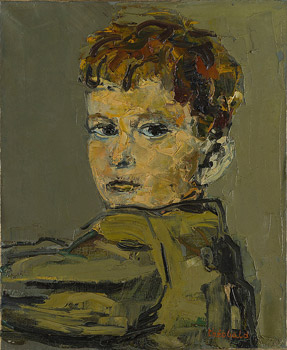 Portrait de garçon de dos